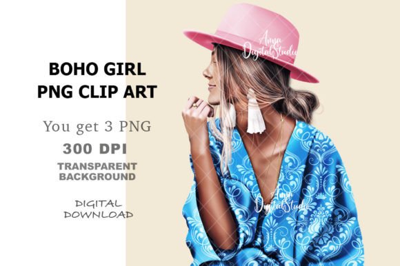 Boho Girl Clip Art: A Comprehensive Evaluation for Digital Creators