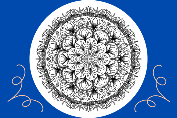 Mandala Coloring Page 49: The Ultimate Design for Creative Projects and Relaxation