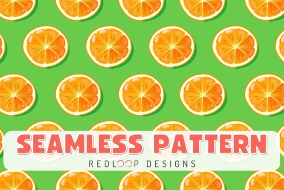 Orange Slices Seamless Pattern: A Vibrant Asset for the Future of Creative Commerce