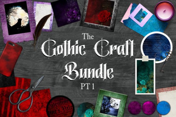 Unleashing Creativity with the Gothic Craft Bundle - Part 1: A Comprehensive Guide to Digital Art Assets