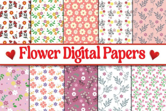 Unlocking Creativity with Our Premium Digital Floral Patterns and Seamless Papers